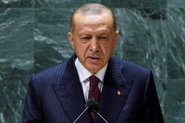 Турският президент Реджеп Тайип Ердоган, говорейки за настоящите глобални кризи,