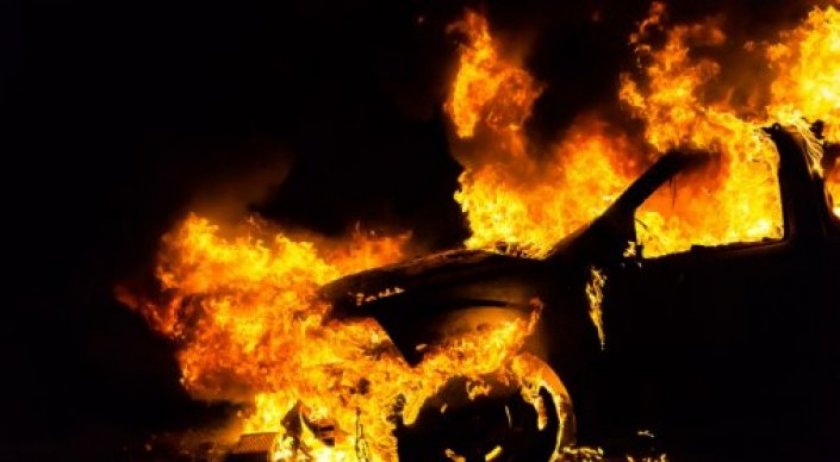 Изгоря колата на шефа на МВР в Добрич
