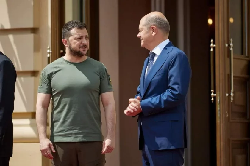 Германският канцлер Олаф Шолц се е съгласил да се предадат