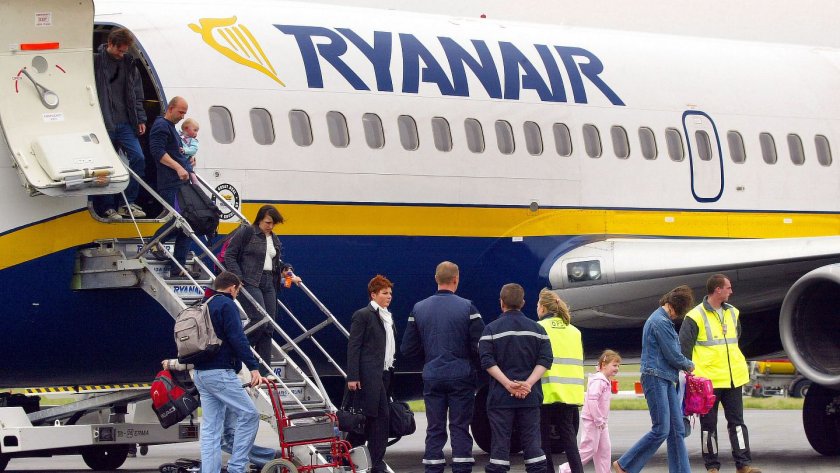 Нискотарифната авиокомпания Райънеър“ (Ryanair) отчете печалба в размер на 211