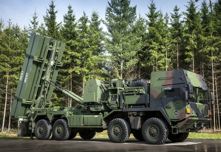 Германия възнамерява да закупи осем зенитно-ракетни комплекса ИРИС-Т за армията