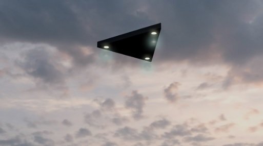 Триъгълно НЛО лети над Солт Лейк Сити (ВИДЕО)