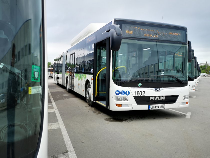 Нови автобуси тръгват по линия №204 в София