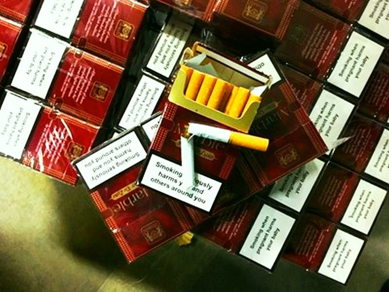 Задържаха над 1000 кутии цигари на "Калотина"