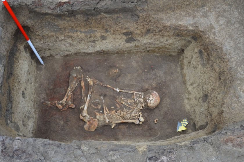 Археолози откриха човешки скелет на повече от 3 000 години 