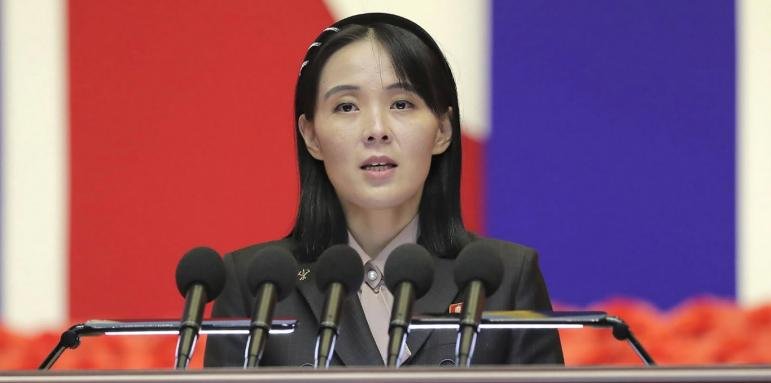 Сестрата на Ким с предупреждение към света 