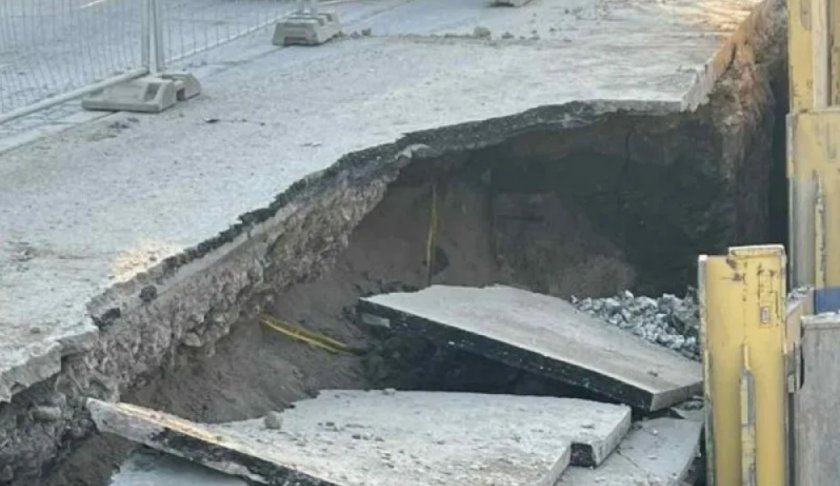 Пловдивски булевард пропадна, спряха движението