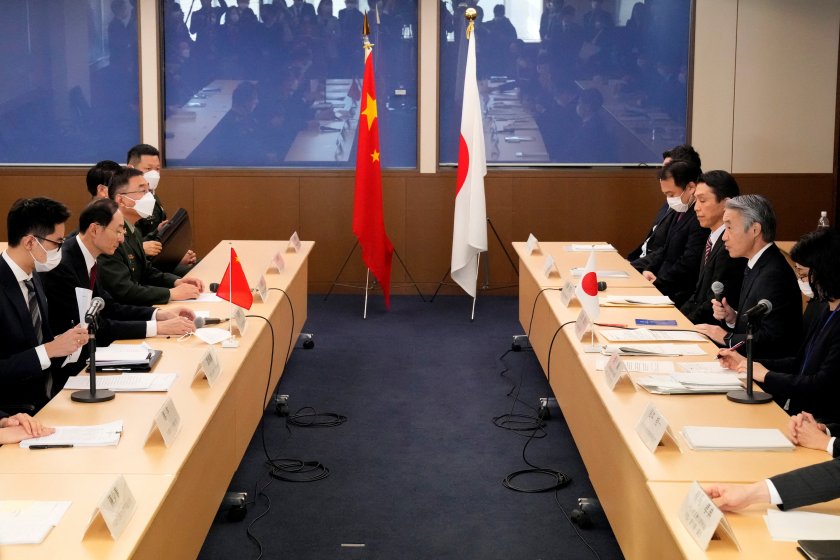 Китай и Япония обсъдиха въпроси, свързани със сигурността