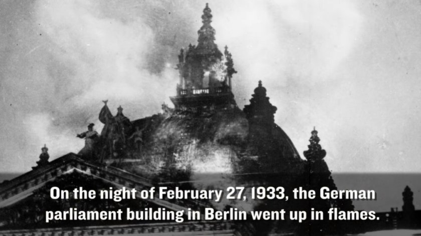 Основният обвиняем за подпалването на Райхстага през 1933 г. -