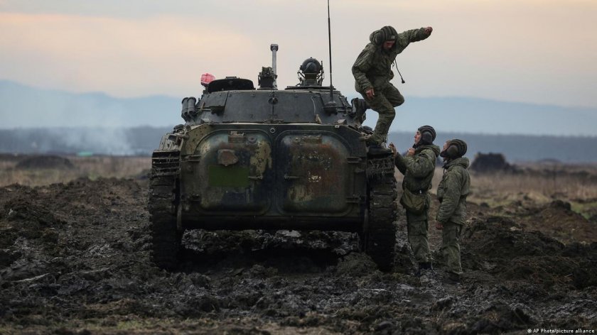 Руската армия се опита днес да ликвидира група украински диверсанти,