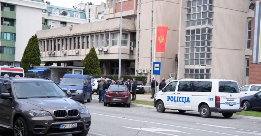 Бомба избухна в Основния съд в черногорската столица Подгорица днес,