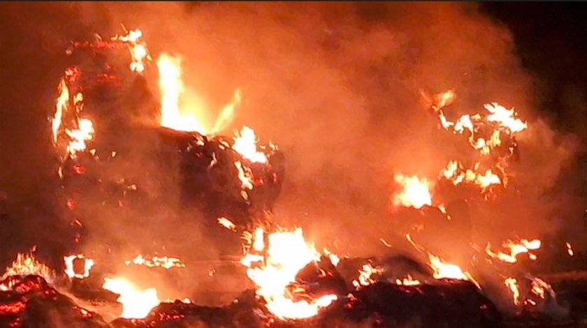 Пожар изпелели до основи цех за пластмаса край Пловдив