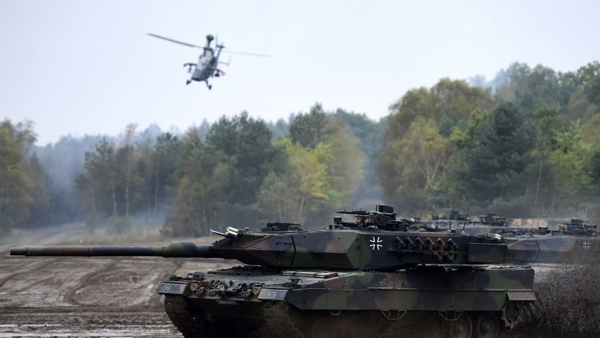 Украйна ще получи 21 танка от Германия и Португалия през март