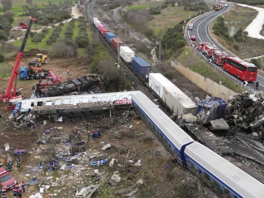 Влаковете в Гърция няма да се движат до сряда, предаде