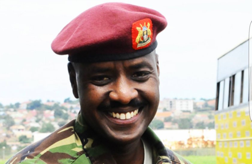 Синът на президента на Уганда Йовери Мусевени - Мухузи Кайнеругаба,