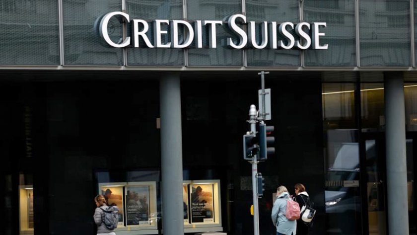 Акциите на „Креди сюис“ се сринаха с близо 20 на сто