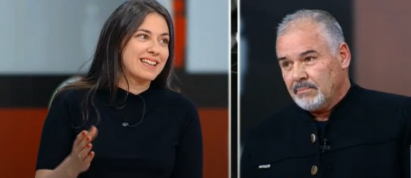 Деница Гаджева, съпругата на лидера на Атака Волен Сидеров, която