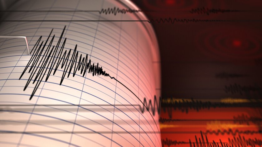 Земетресение с магнитуд от 5,4 беше регистриран днес край бреговете