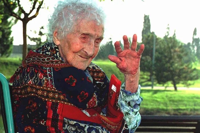 През 1997 г., на възраст от 122 години, Жана Калман