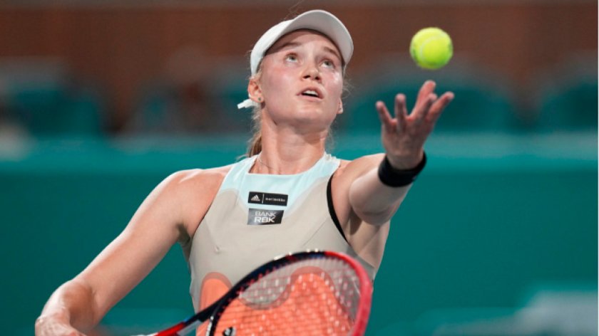 Седмата в световната ранглиста на тенисистките Елена Рибакина записа 12-а