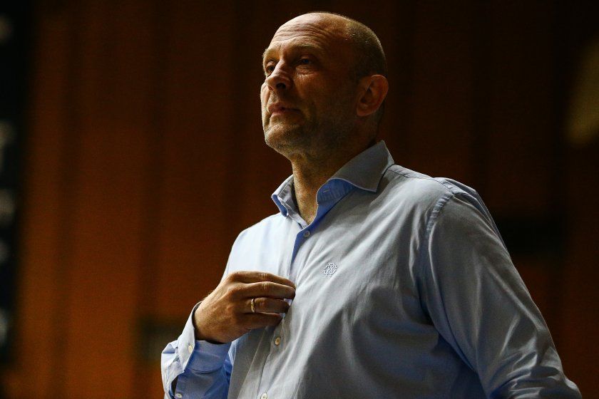 Президентът на БК Левски Константин Папазов говори за решението си