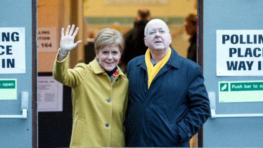 Закопчаха мъжа на бившия първи министър на Шотландия