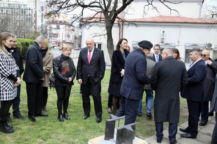 Първа копка на бъдещия паметник на юристите-спасители на българските евреи