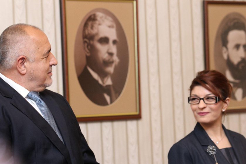 Нескрито задоволство, че най-сетне лидерът на ГЕРБ Бойко Борисов придружава