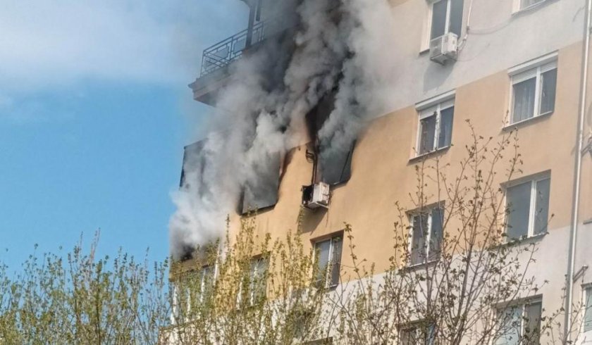 Жена е загинала при пожара в жилищна сграда в София (ПОДРОБНОСТИ)