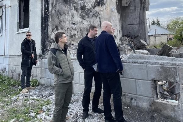 Ракетна атака след посещението на Гешев в Киев 