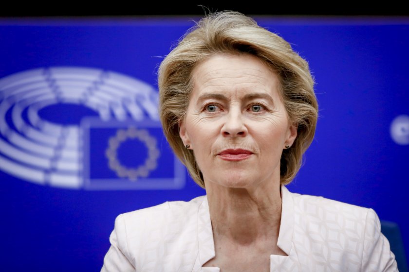 Председателят на Европейската комисия Урсула фон дер Лайен беше остро критикувана от Палестина,