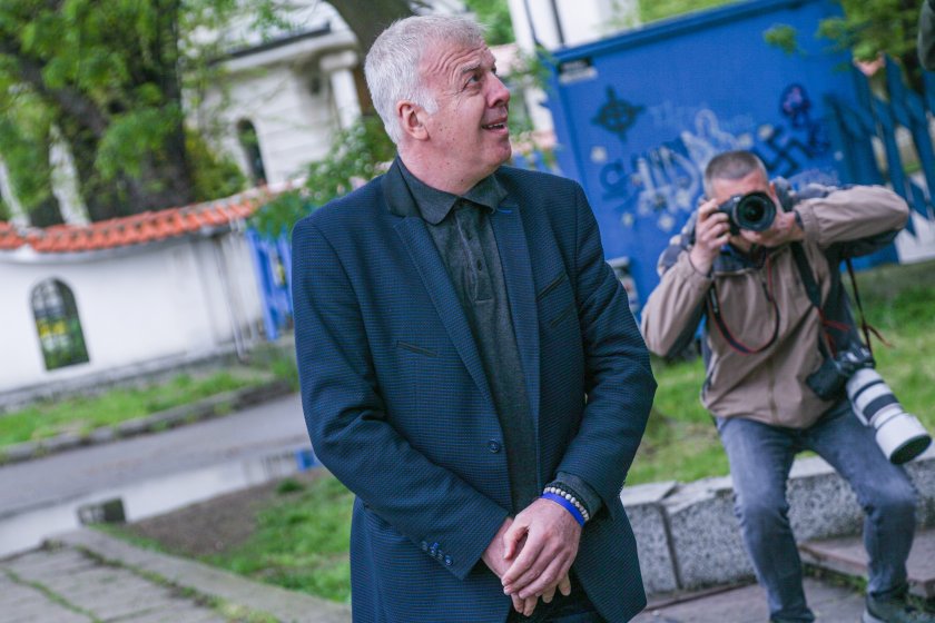 Собственикът на Левски Наско Сираков направи обръщение по повод 80-годишнината от рождението