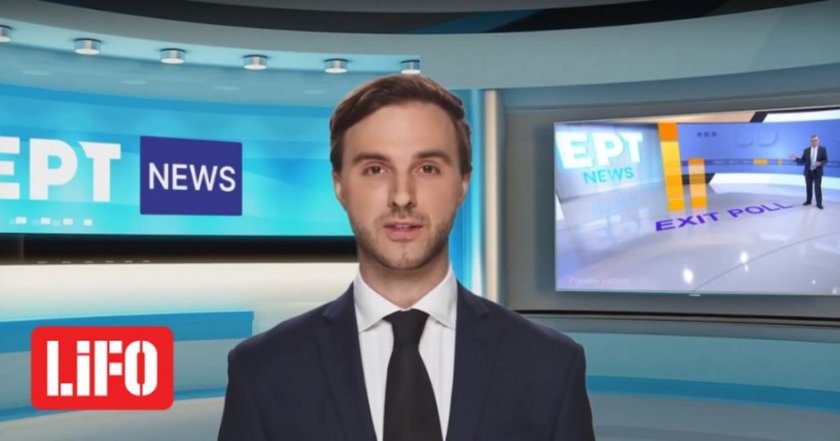 Гръцката телевизия представи първия си водещ на новини с изкуствен