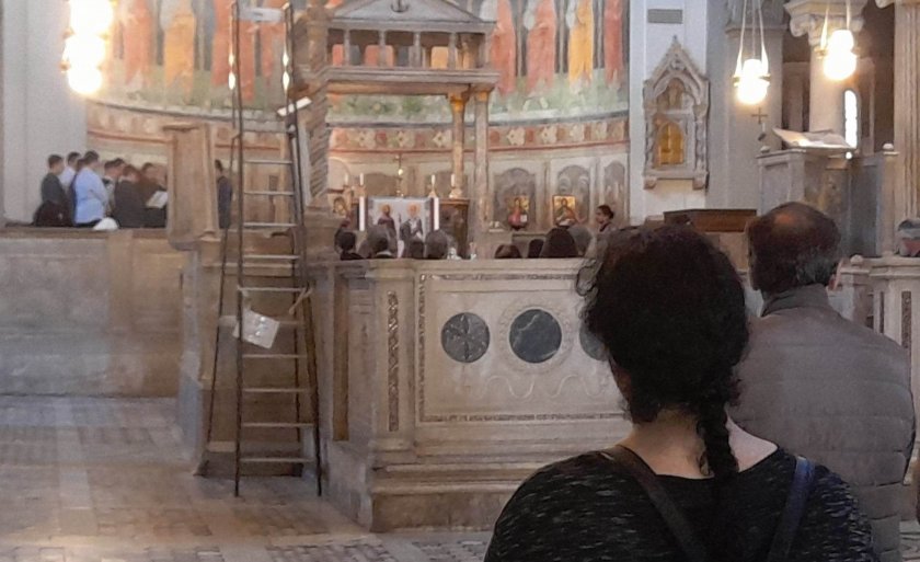 Депутатите се поклониха пред мощите на Св. Кирил в Рим