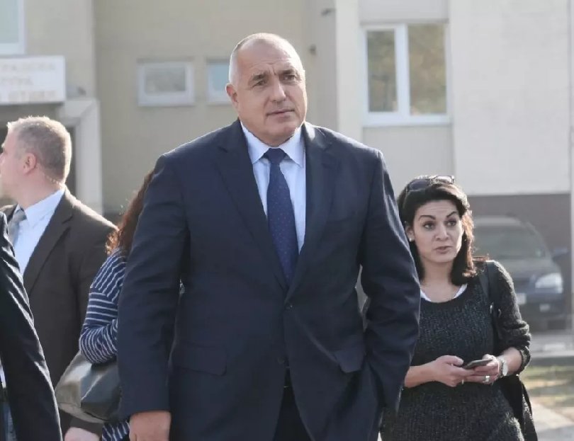 Лидерът на ГЕРБ Бойко Борисов пристигна в Софийската градска прокуратура (СГП) на