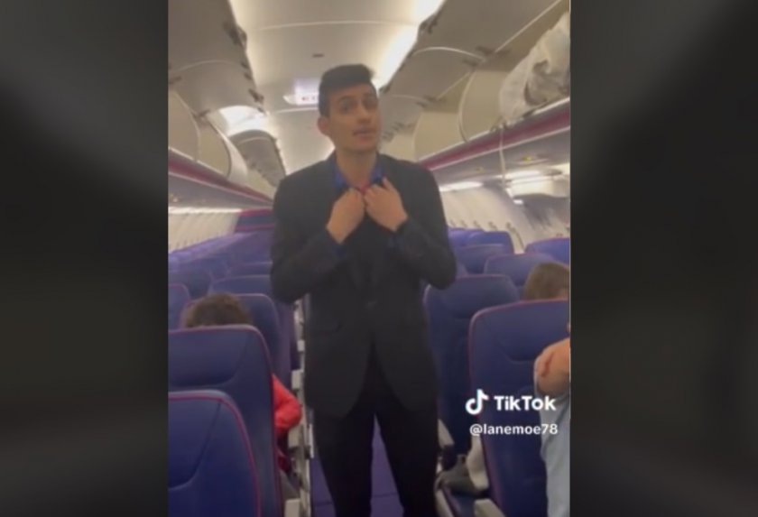 Нашенци се барикадираха в самолет от Абу Даби (ВИДЕО)