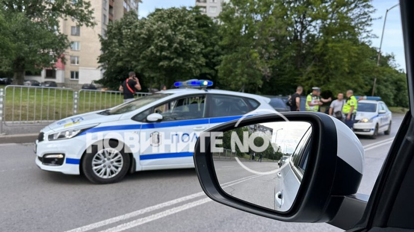 Верижна катастрофа с 3 коли в София