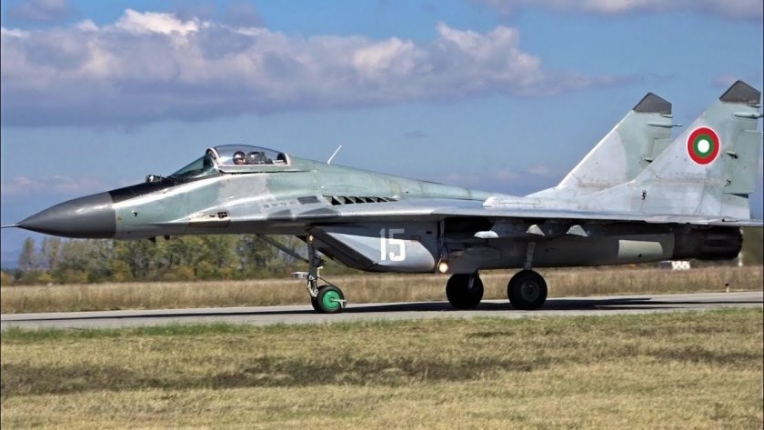 МиГ-29 се разби в Словакия