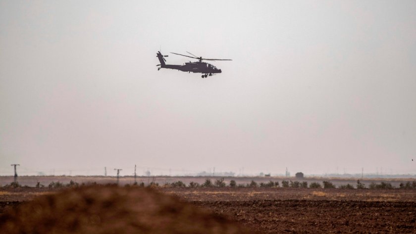 Военен хеликоптер на САЩ падна в Сирия