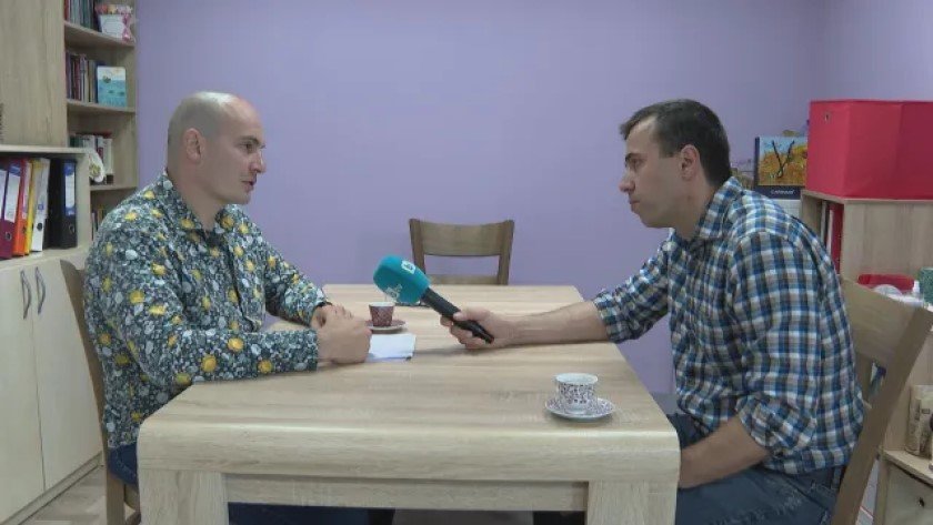 Димитър Стоянов е един от последните български журналисти, разговаряли с