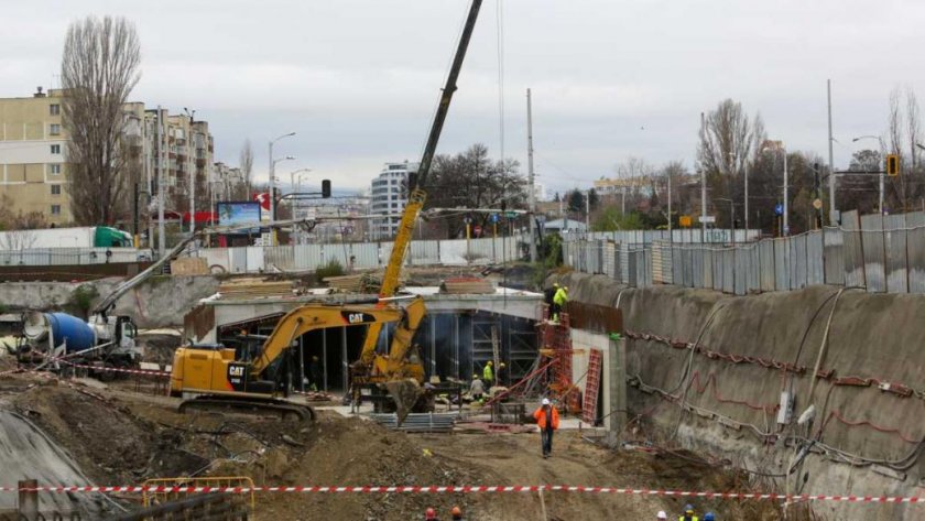 Въвежда се временна организация в движението на места в София