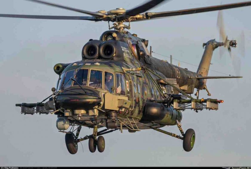 Хеликоптери на руската армия са открили днес огън по военен