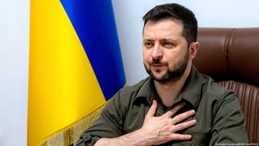 Володимир Зеленски посети Донецка област близо до фронта