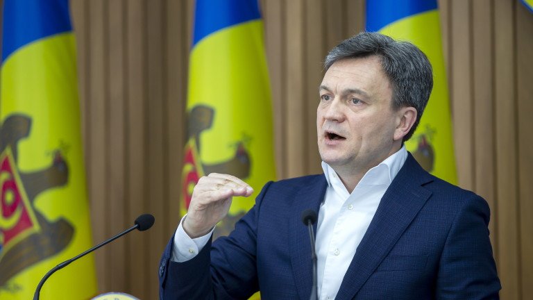 Премиерът на Молдова Дорин Речан заяви в понеделник, че осуетеният бунт