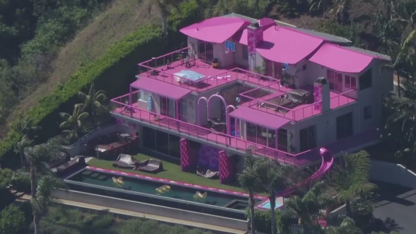 Къщата на Барби оживя в Калифорния (ВИДЕО)
