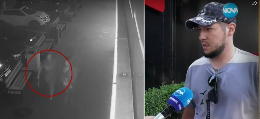 Ненормалник подгони с бухалка младеж пред магазин в Монтана