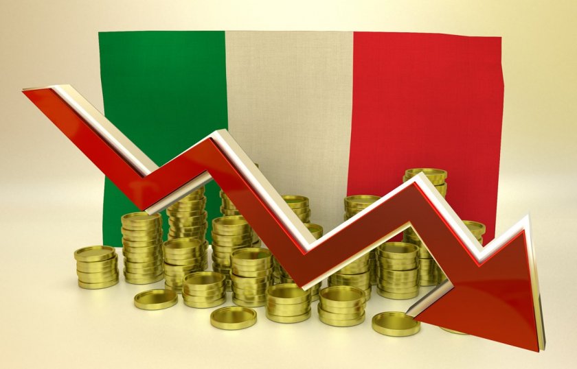 Дефицитът на Италия се увеличава до 12,1 на сто от