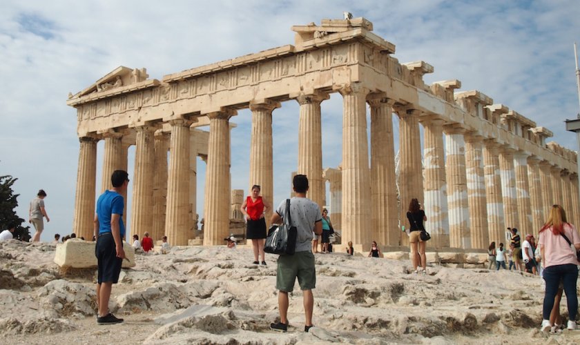 Акрополът в Атина, най-посещаваната забележителност в гръцката столица, ще бъде