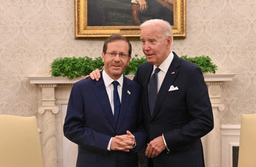 Израелският президент Исак Херцог ще пътува до САЩ на официално посещение, съобщават