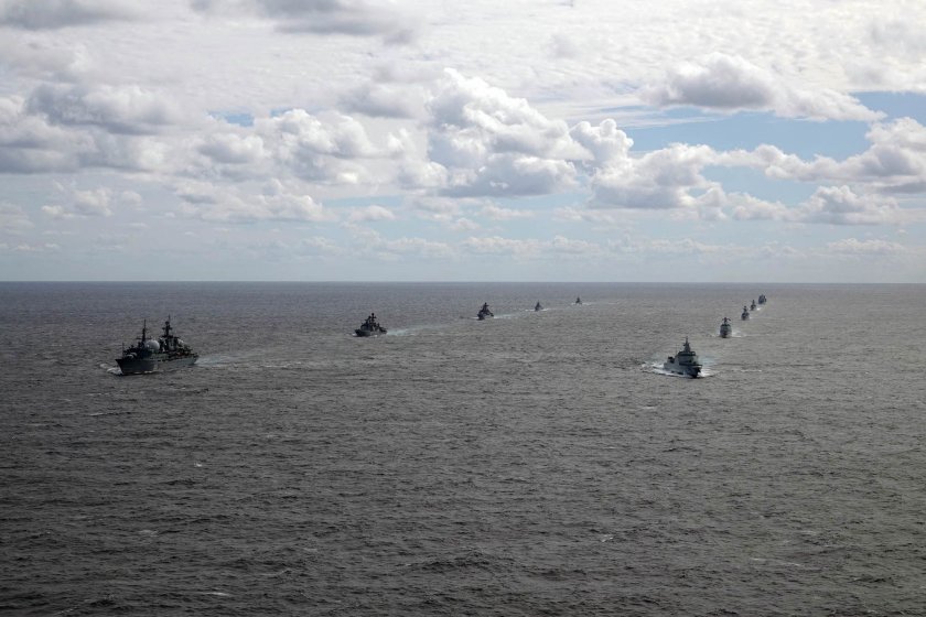Китай със съвместни военноморски учения с Русия